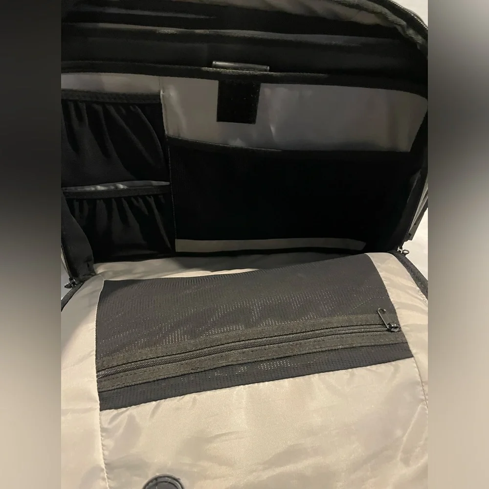 NOMATIC Graphite Gray Messenger Briefcase Laptop Crossbody Bag - Picture 7 of 7